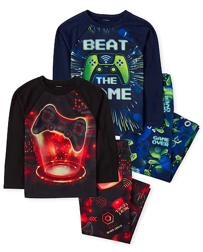 Boys Video Game Pajamas 2-Pack