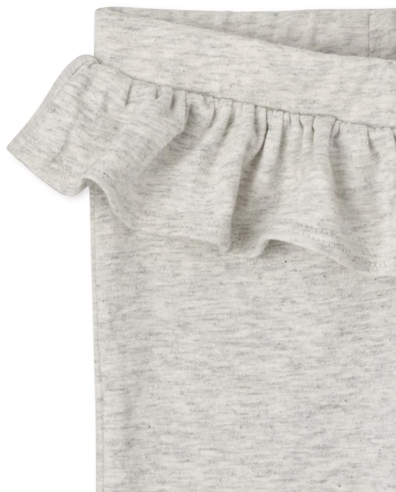 Baby Girls Ruffle Pants 4-Pack