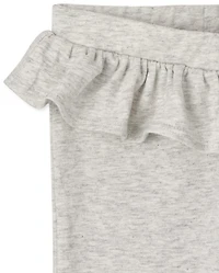 Baby Girls Ruffle Pants 4-Pack