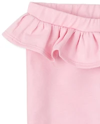 Baby Girls Ruffle Pants 4-Pack