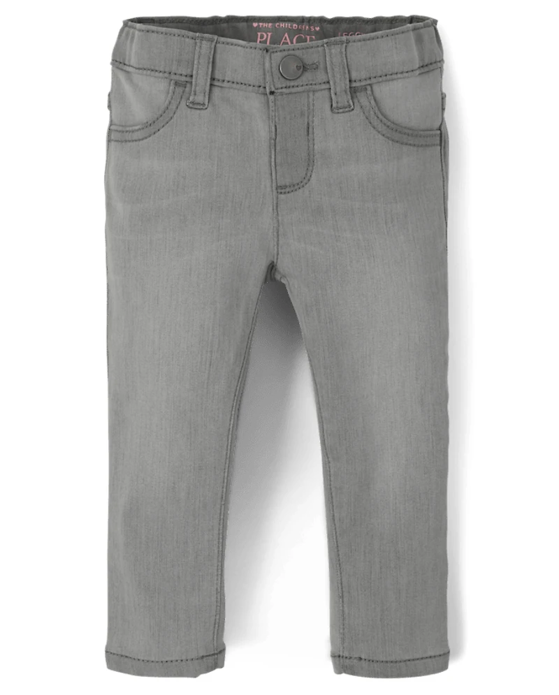 Jegging en sergé extensible pour bébé et toute-petite fille