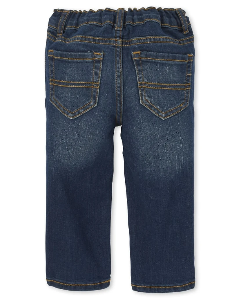 Baby And Toddler Boys Straight Jeans 2-Pack