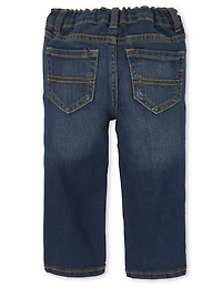 Baby And Toddler Boys Straight Jeans 2-Pack