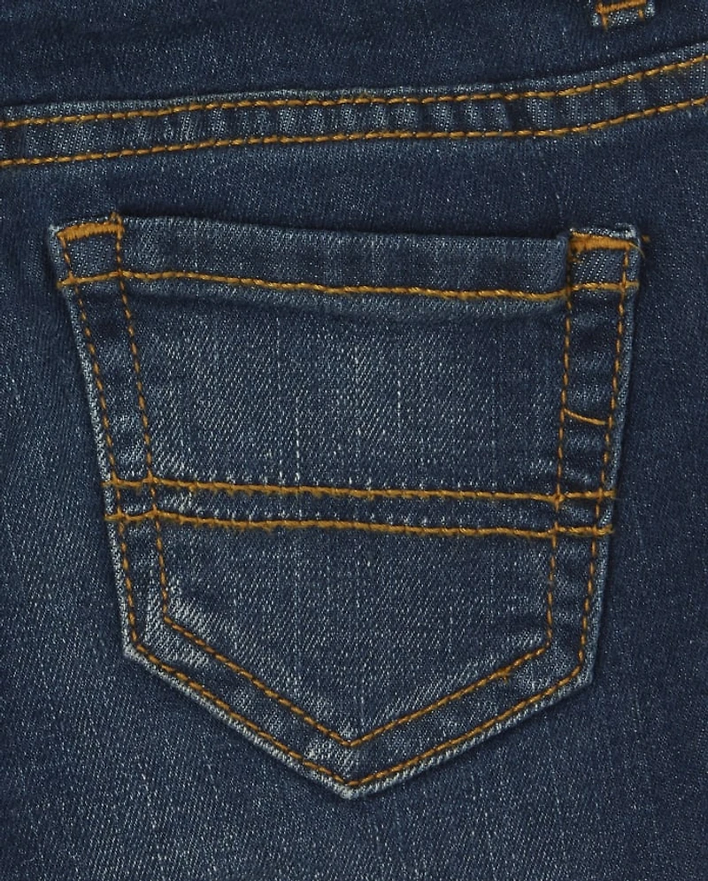 Baby And Toddler Boys Straight Jeans 2-Pack