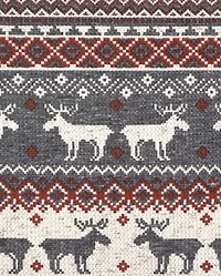 Baby And Toddler Matching Family Thermal Reindeer Fairisle Snug Fit Cotton Pajamas
