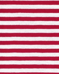 Pyjama en coton rayé unisexe pour bébé et tout-petit Père Noël