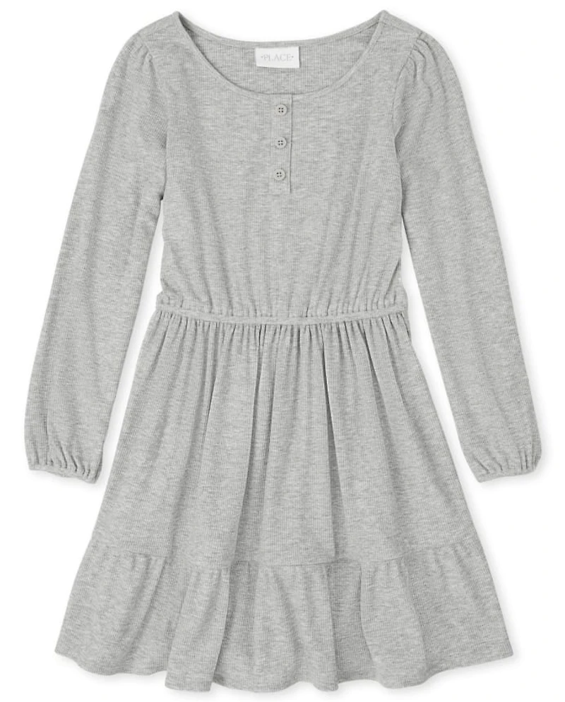 Girls Tiered Dress