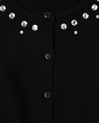 Girls Embellished Cardigan