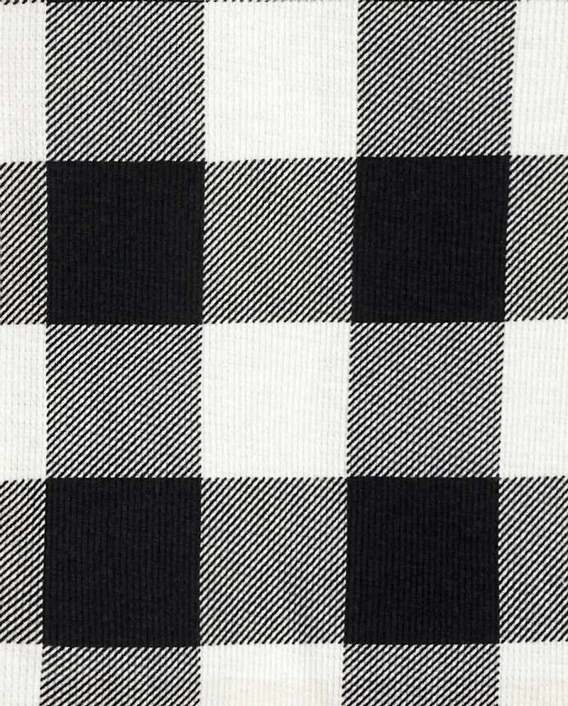 Boys Buffalo Plaid Thermal Top