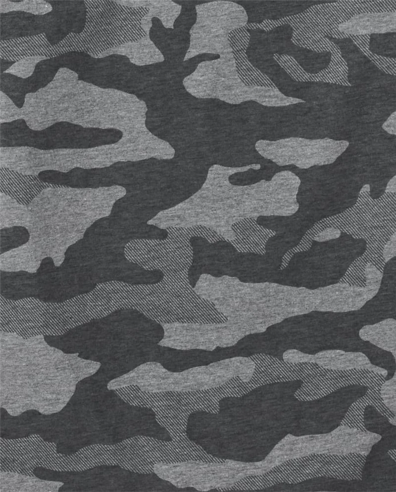 Boys Camo Raglan Top 3-Pack