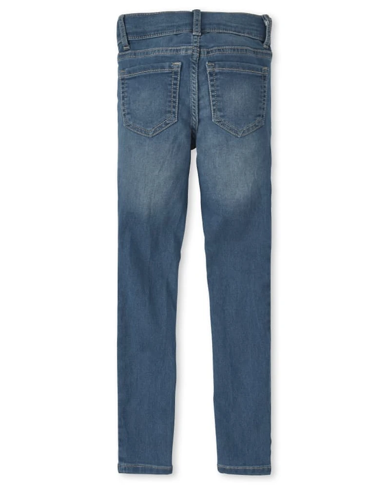 Girls Knit Denim Jeggings 3-Pack