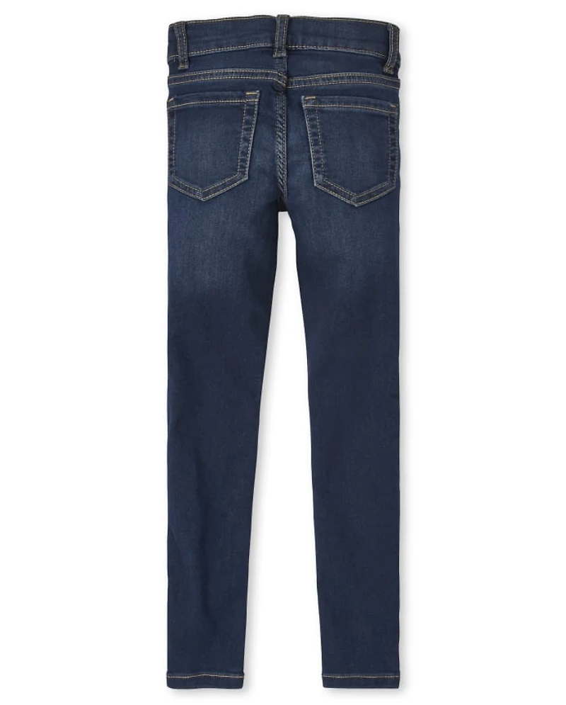 Girls Knit Denim Jeggings 3-Pack