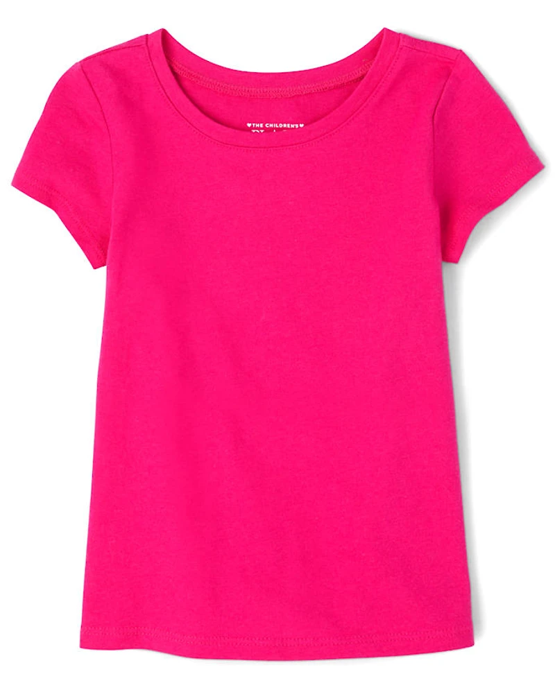 Toddler Girls Tee Shirt 4-Pack