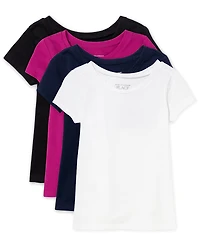 Toddler Girls Tee Shirt 4-Pack