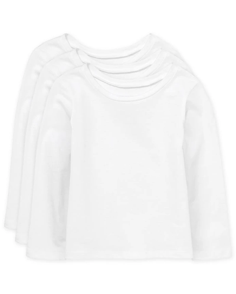 Baby And Toddler Girls Tee Shirt 3-Pack