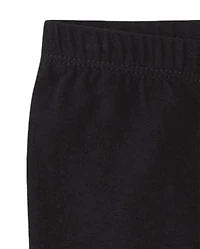 Girls Capri Leggings 3-Pack