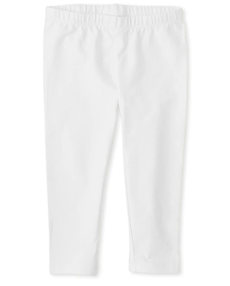 Girls Capri Leggings 4-Pack