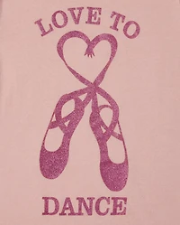 Girls Dance Graphic Tee 2-Pack