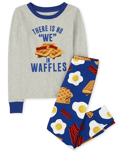 Boys Breakfast Snug Fit Cotton Pajamas