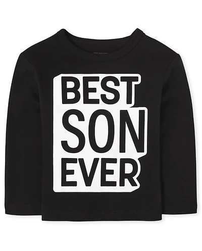 Baby And Toddler Boys Matching Family Son Graphic Tee