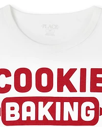 Adult Matching Family Baking Crew Graphic Tee