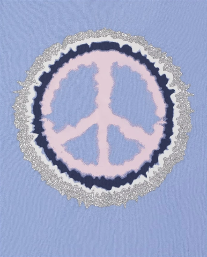 Girls Print Cross Back Tank Top 2-Pack