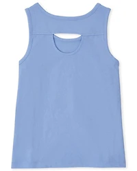 Girls Print Cross Back Tank Top 2-Pack