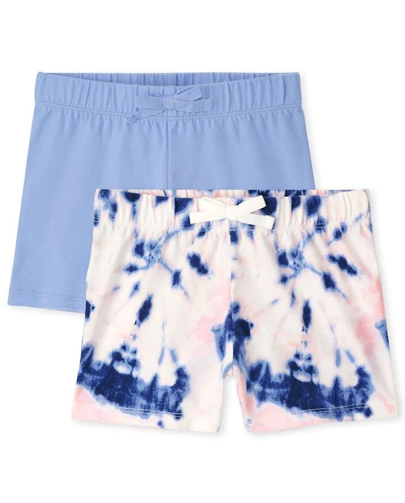 Lot de 2 shorts imprimés pour fille