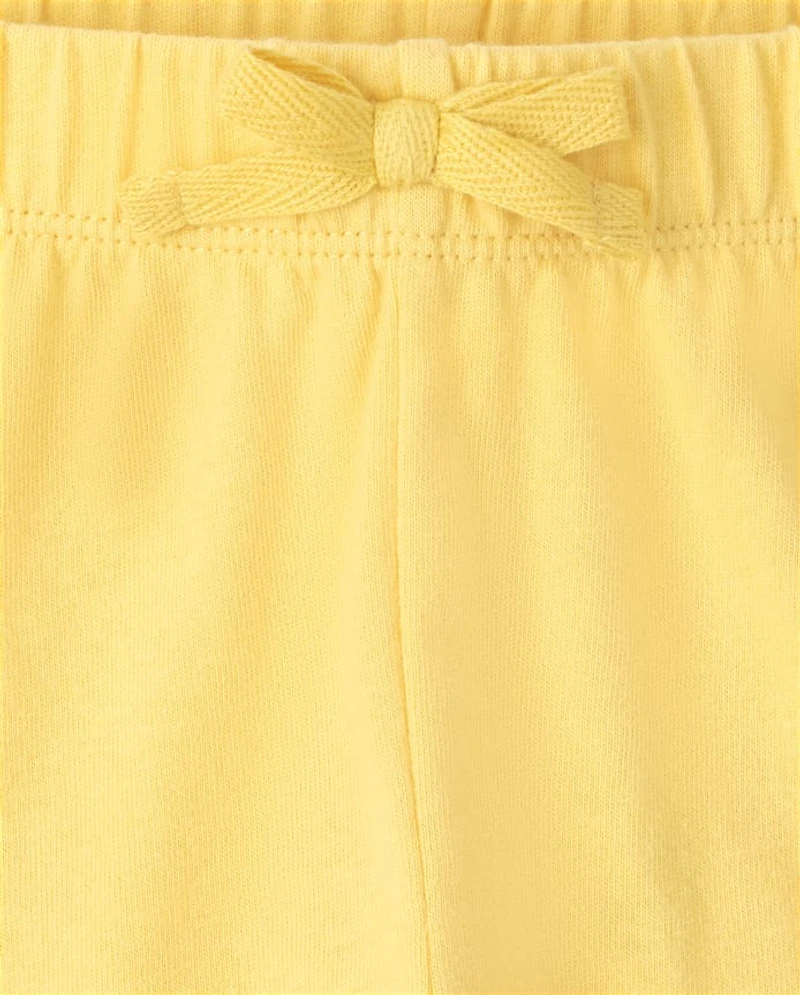 Girls Print Shorts 2-Pack