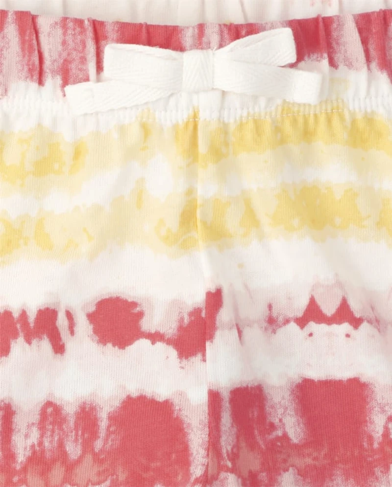 Lot de 2 shorts imprimés pour fille