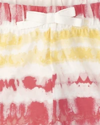 Lot de 2 shorts imprimés pour fille