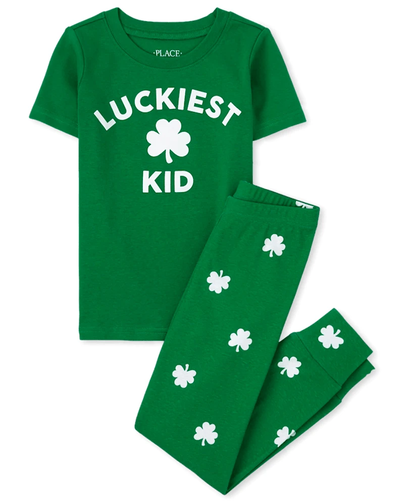 Kids St. Patrick's Day Snug Fit Cotton Pajamas