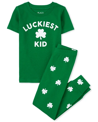 Kids St. Patrick's Day Snug Fit Cotton Pajamas