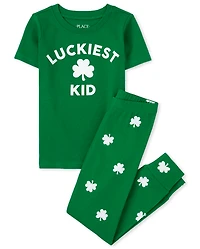 Kids St. Patrick's Day Snug Fit Cotton Pajamas