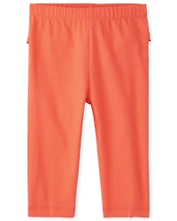 Baby Girls Floral Ruffle Pants 2-Pack