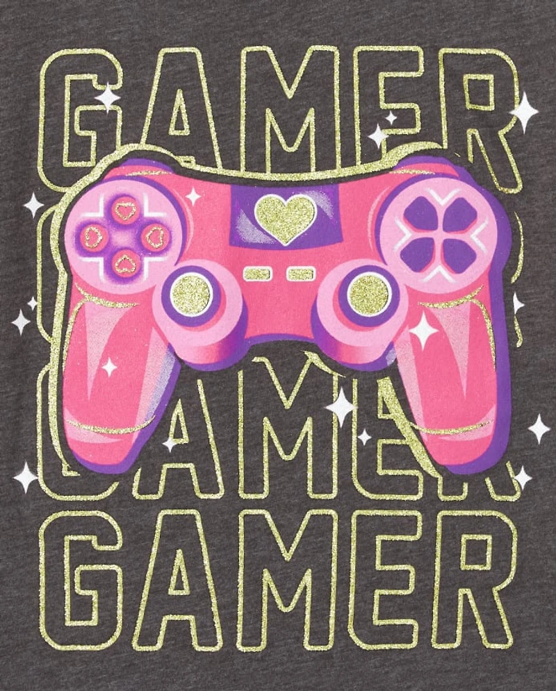 Girls Gamer Graphic Tee