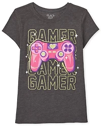Girls Gamer Graphic Tee