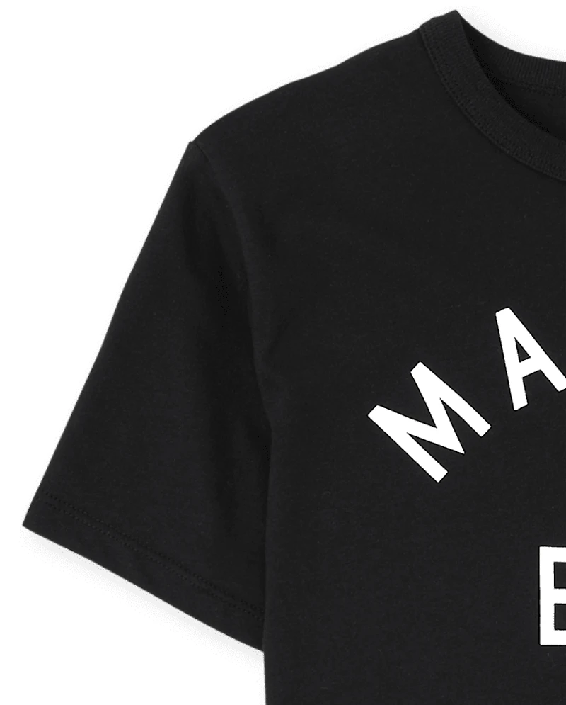 Boys Matching Family Mama's Boy Graphic Tee