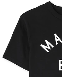 Boys Matching Family Mama's Boy Graphic Tee