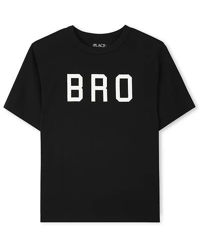 Boys Matching Family Bro Graphic Tee