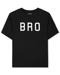 Boys Matching Family Bro Graphic Tee