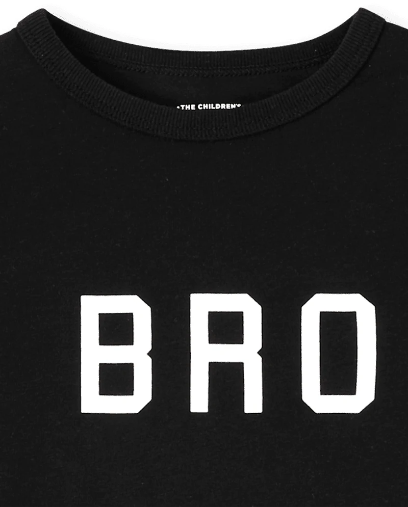 Baby And Toddler Boys Matching Family Bro Graphic Tee