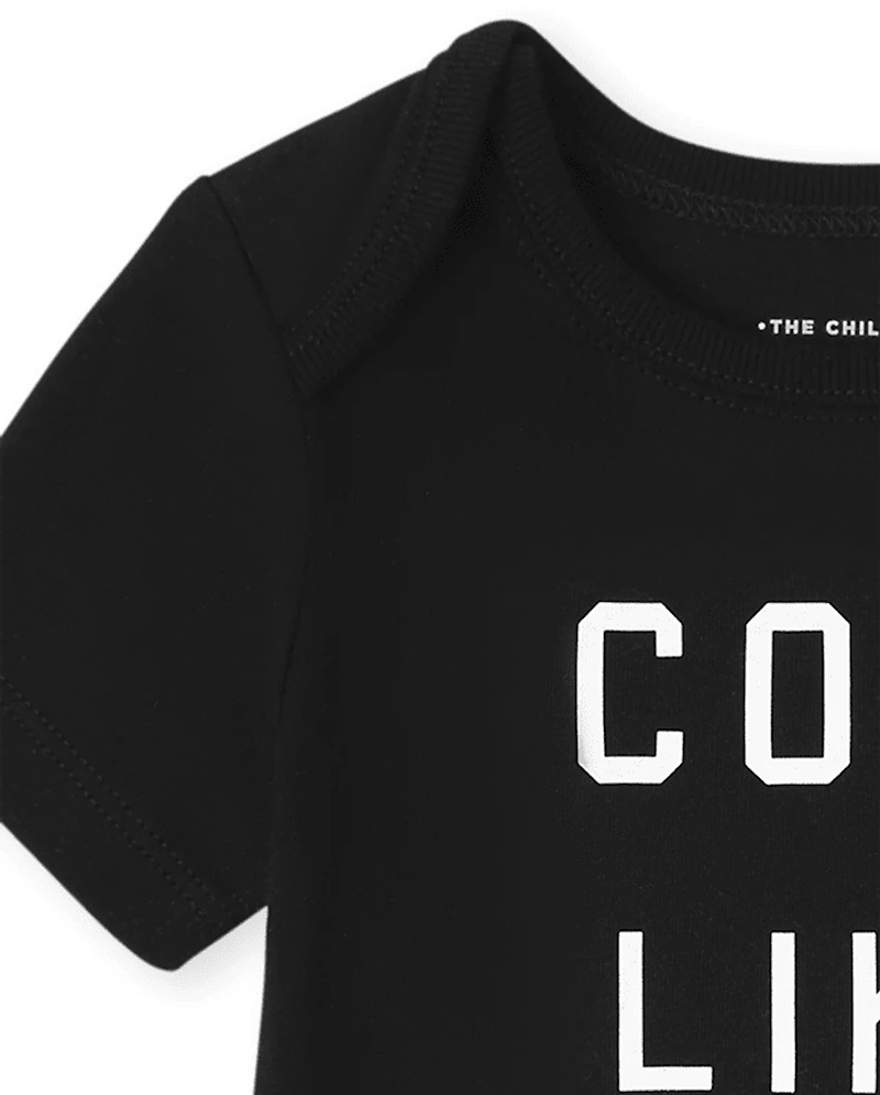 Baby Matching Family Cool Like Dad Graphic Bodysuit