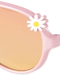 Lunettes de soleil aviateur Daisy pour petites filles
