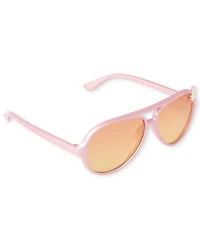 Lunettes de soleil aviateur Daisy pour petites filles