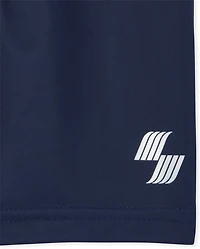 Toddler Boys Basketball Shorts 3-Pack