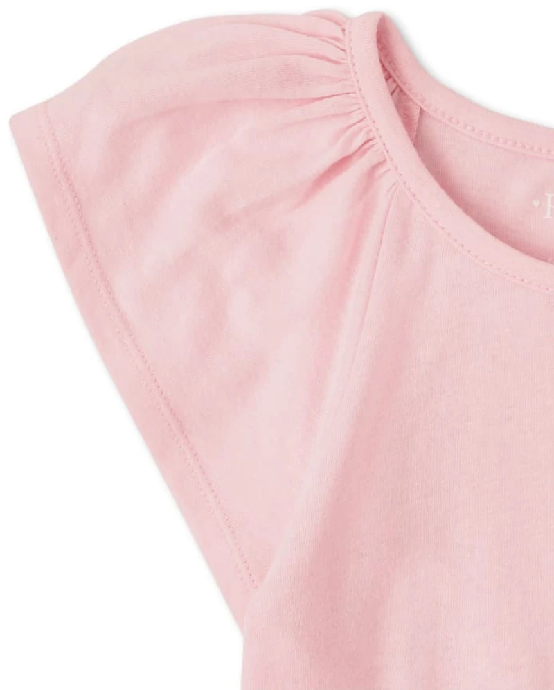 Girls Tie Dye Front Top 3-Pack