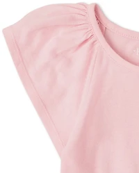 Girls Tie Dye Front Top 3-Pack