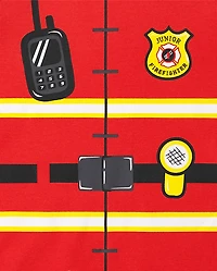 Baby And Toddler Firefighter Snug Fit Cotton Pajamas 2-Pack