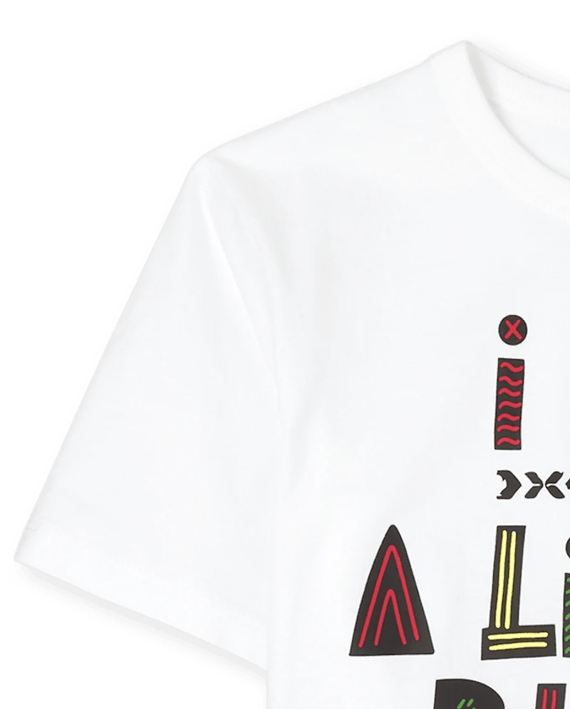 Kids Matching Family Black History Graphic Tee